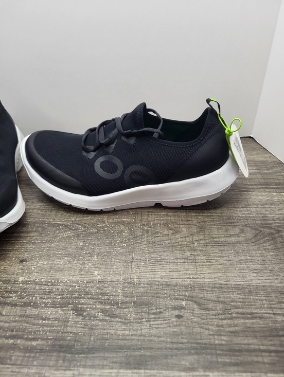 Oofos OOmg Sport LS Low Shoe Men\'s Size 8 Black White New main image 5
